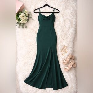 Birdy Grey Deep Teal Gown